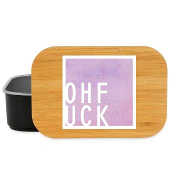 ohfck - Lunch Box - Schwarz - Vorne