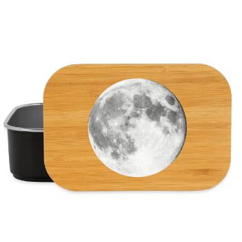 Mond Mondlandung | Vollmond Werwolf - Lunch Box - Schwarz - Vorne