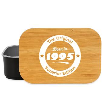 Année de naissance 1995 - Boîte à goûter - noir - Devant