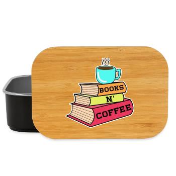 Koffein Kaffee Trinken Statement Kaffeeliebhaber - Lunch Box - Schwarz - Vorne
