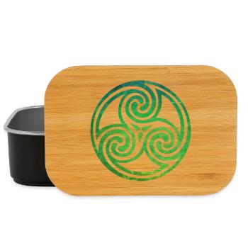 Celtic Knot - Lunch Box - black - Front