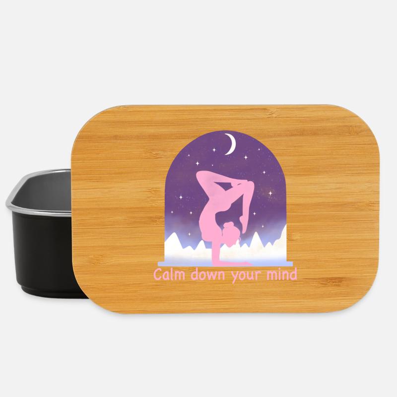 Yoga - Boîte à goûter - noir