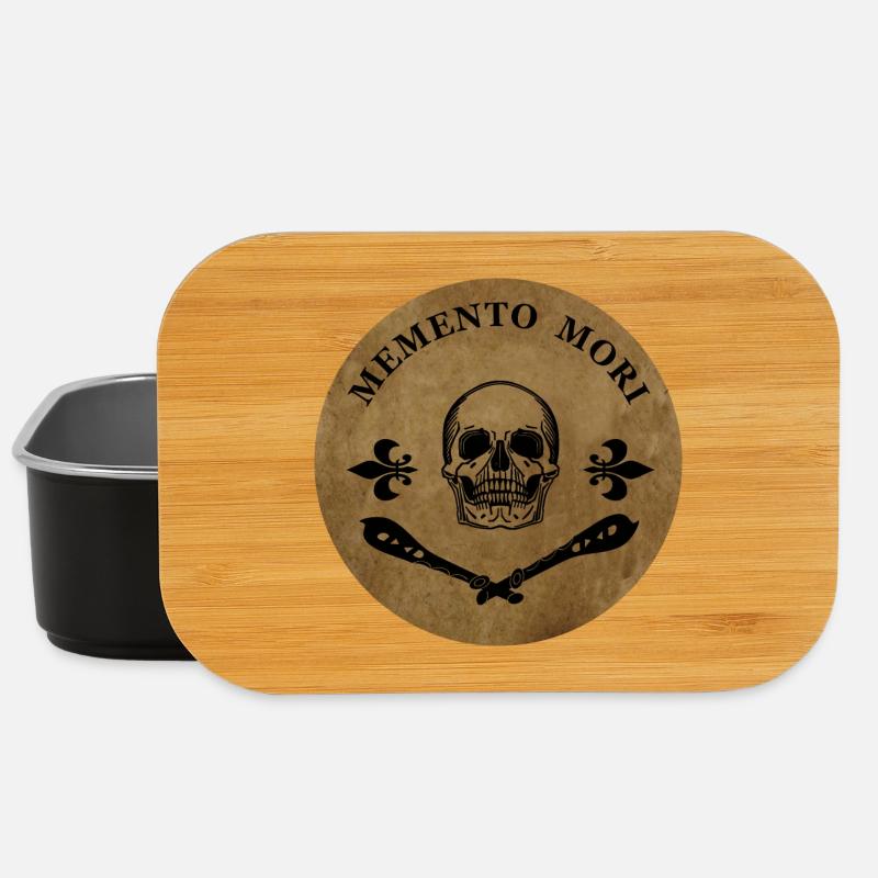 Memento Mori - Boîte à goûter - noir