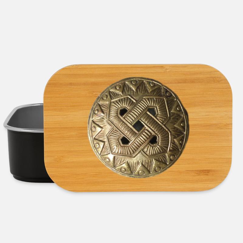 Kaleva bronceornament - Lunch Box - Schwarz