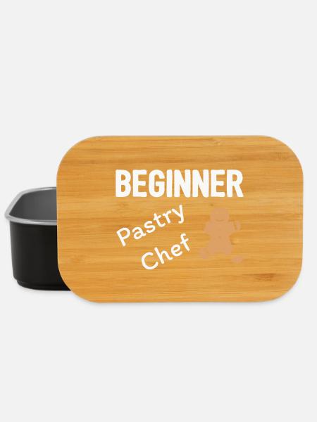 Beginner Pastry Chef - Boîte à goûter - noir