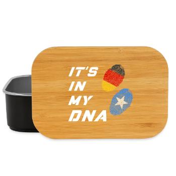 In my DNA Germany / Somalia - Lunch Box - black - Front