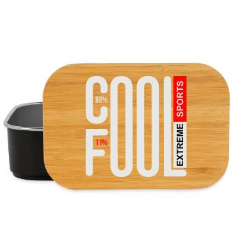COOLE UND DUMME EXTREMSPORTARTEN - Lunch Box - Schwarz - Vorne