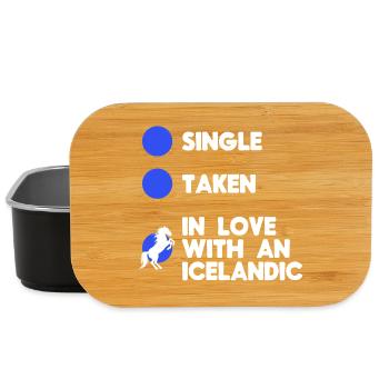Islandpferde Pferdenarr Pferde Humorvoll Statement - Lunch Box - Schwarz - Vorne