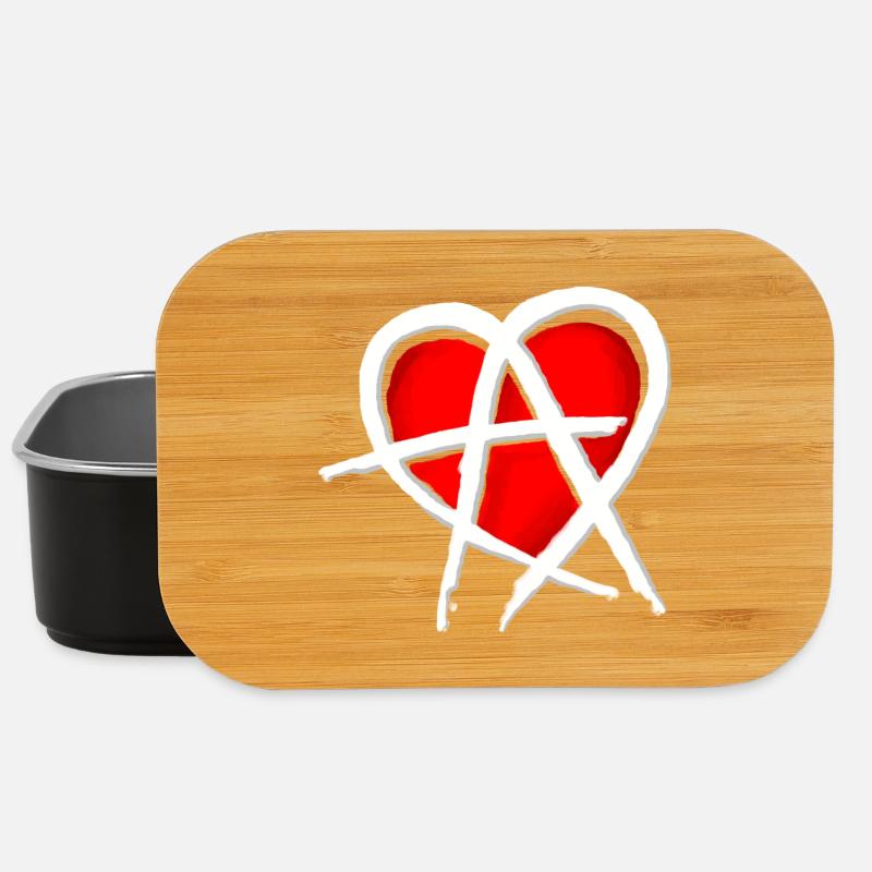 Anarchy & Love - Lunch Box - Schwarz
