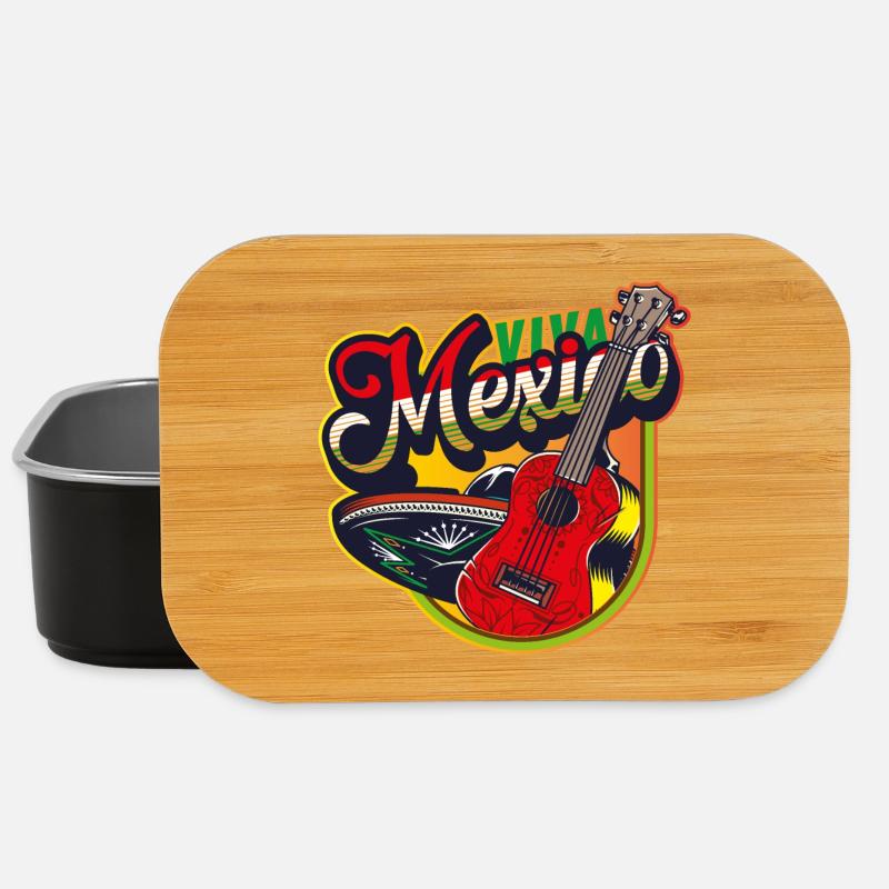 Mexiko - Lunch Box - Schwarz