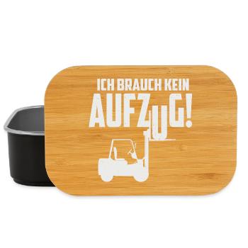 Gabelstapler Führerschein - Lunch Box - Schwarz - Vorne
