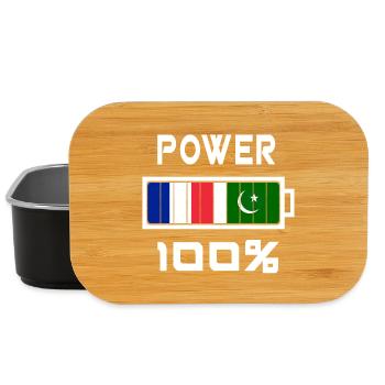 Pakistan and France are in power - Lunch Box - black - Front