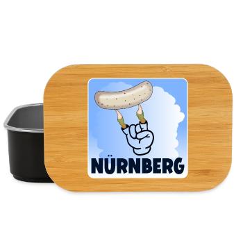 NÜRNBERG WEIßWURST - ZOMBIE - Lunch Box - Schwarz - Vorne