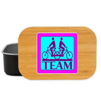 TEAM PROBLEMS - BIKE - Lunch Box - black - Front