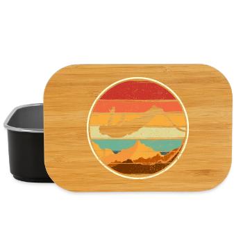 Sunset Summit Dive Circle - Lunch Box - black - Front