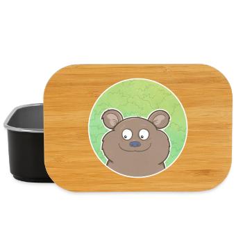 Bear - Lunch Box - black - Front