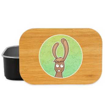 Rabbit - Lunch Box - black - Front