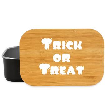 Sprüche, Gruselige Prints, Halloween Outfit - Lunch Box - Schwarz - Vorne