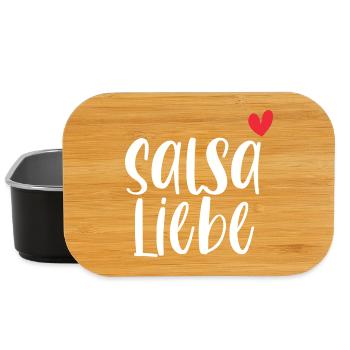 Tänzerin Tänzer tanzen Geschenk Salsa Liebe! - Lunch Box - Schwarz - Vorne
