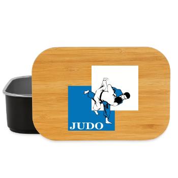 judo - Lunch Box - black - Front
