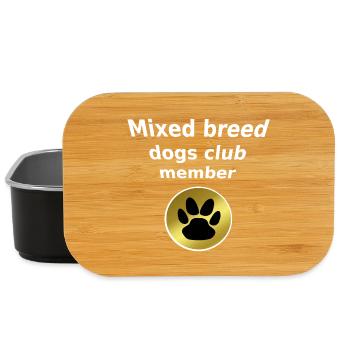 Club Member Mixed Breed Dogs - Lunch Box - Schwarz - Vorne