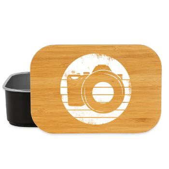 Appareil photo - Boîte à goûter - noir - Devant