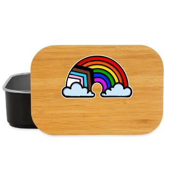 Right-wing homosexual Lgbt rainbow homosexual - Lunch Box - black - Front