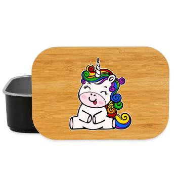 homosexual human rights unicorn lgbt tolerance - Lunch Box - black - Front