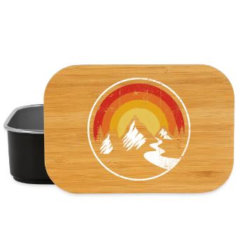 Sunset Summit Weg - Lunch Box - Schwarz - Vorne