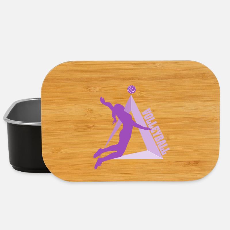 Volleyball - Lunch Box - black