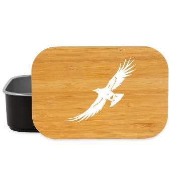 Fliegender Rabe - Lunch Box - Schwarz - Vorne