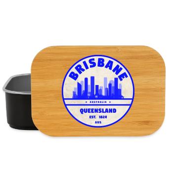 Brisbane - Lunch Box - black - Front