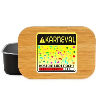 KARNEVALSKOSTÜME LUSTIG - COMPUTER - Lunch Box - Schwarz - Vorne