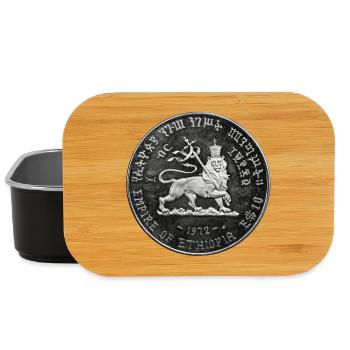 Lion of Judah Jah Rastafari Rasta Roots - Lunch Box - Schwarz - Vorne
