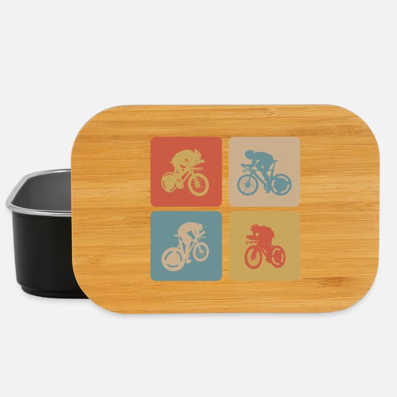 Radsport Rennrad Design - Lunch Box - Schwarz