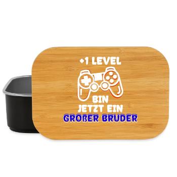 Familienglück Baby Schwanger Nachwuchs Statement - Lunch Box - Schwarz - Vorne