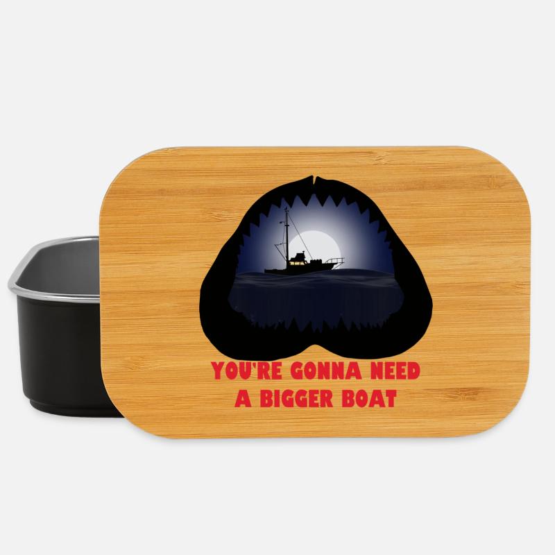You re gonna need a bigger boat - Lunch Box - Schwarz