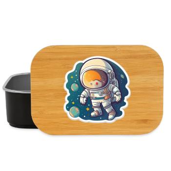 Aventure spatiale - Boîte à goûter - noir - Devant
