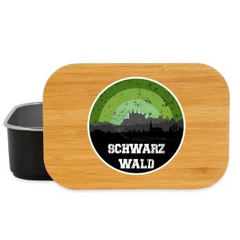 Schwarzwald Skyline - Lunch Box - Schwarz - Vorne
