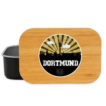 Dortmund Skyline Home Game - Lunch Box - black - Front