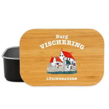 Lüdinghausen Burg Vischering, Münsterland - Lunch Box - Schwarz - Vorne