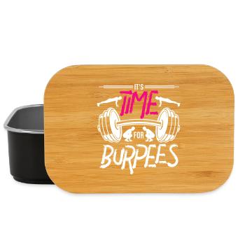 L'heure est-elle venue de créer des burpees ? - Boîte à goûter - noir - Devant