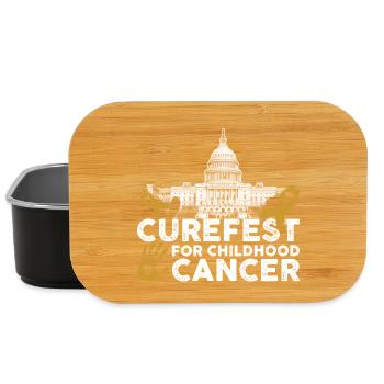 Curefest Kinderkrebs-Band - Lunch Box - Schwarz - Vorne