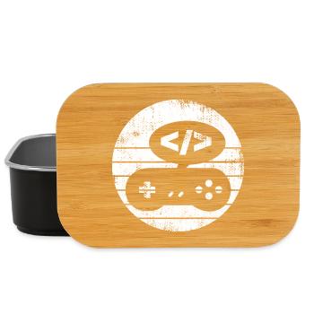 Développeur de jeux - Boîte à goûter - noir - Devant