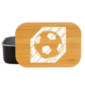 Football Sketch - Lunch Box - black - Front