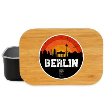 Berlin Skyline Original - Lunch Box - Schwarz - Vorne