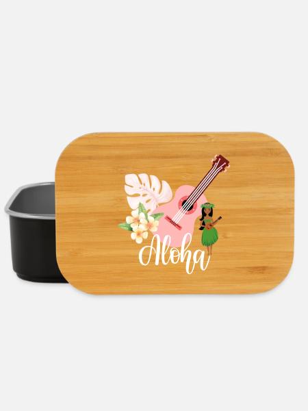Aloha - Lunch Box - Schwarz