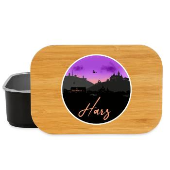 Harz Fine Skyline - Lunch Box - Schwarz - Vorne