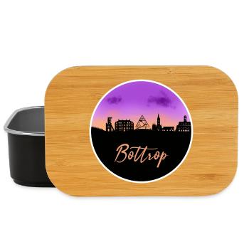 Bottrop Fine Skyline - Lunch Box - Schwarz - Vorne
