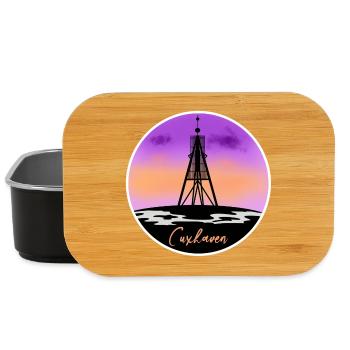 Cuxhaven Fine Skyline - Lunch Box - Schwarz - Vorne